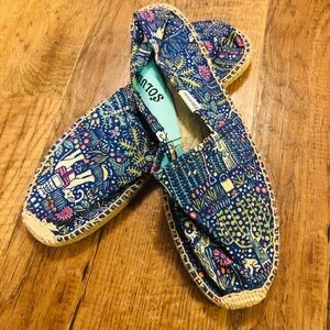 Soludos Espadrille Slip Ons, Sz EUR 39 (US 8-8.5)